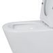 Унітаз підлоговий Qtap Swan Ultra Quiet з сидінням Soft-close 640x360x835 мм QT16222182TW White SD00053263 фото 4