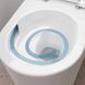 ELU PURA S унітаз підвісний 54*36,6см AquaHelix Flush, HygieneEffect, в комплекте з сиденням Slim з функцією SoftClose and QuickRelease 100054 фото 4