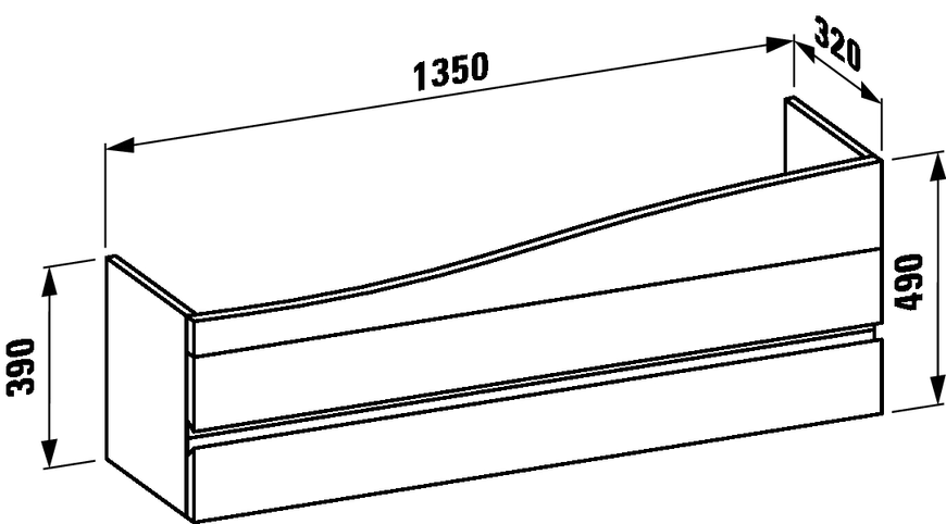 Alessi OnEvolution Тумба под мойку светлый орех *1250 24913 фото