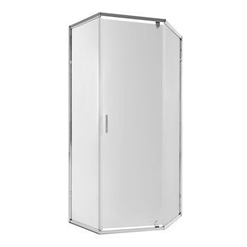 Душевая кабина Qtap Scorpio CRM10115-AC6 100x100 см, стекло Clear 6 мм, покрытие CalcLess, без поддона SD00045265 фото