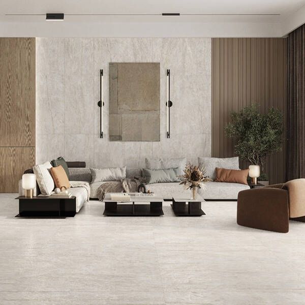 Керамогранит Almera Ceramica (Spain) Pris. Lab. Naica Crema 120x120 см 589979 фото