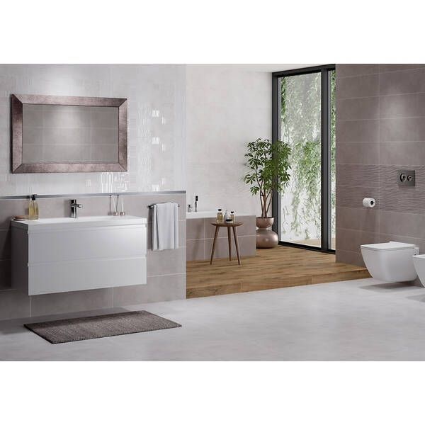 Плитка Opoczno Pl Georgi Grey Satin 25x75 см 488114 фото