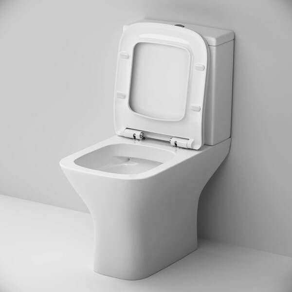 Унитаз-компакт AM PM Gem CGA8601SC без ободка с сиденьем микролифт, белый 589398 фото