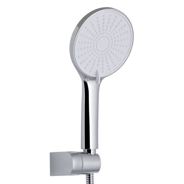 Смеситель для ванны Qtap Jay (c душевым гарнитуром) QTJAY259CRW45553 Chrome/White SD00051677 фото