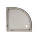 Душова кабіна Latwa SC80x80.SAT.MID.FR полукругла, скло Frost 4 мм + Душовий піддон KAPIELKA ST80x80x26, з панеллю Lidz SD00050785 фото 7