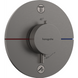 SHOWER SELECT COMFORT S термостат для 2х споживачів, ПМ, колір шліфованний чорний хром 99790 фото 1