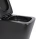Унитаз подвесной Qtap Tern New Ultra Quiet с сиденьем с сиденьем Soft-Close MATT BLACK QT17332303ASMB SD00052572 фото 5