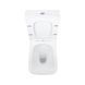 Унитаз напольный Qtap Aries Rimless безободковый с сиденьем Soft-close WHITE QT03228302W SD00052628 фото 4