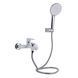 Смеситель для ванны Qtap Jay (c душевым гарнитуром) QTJAY259CRW45553 Chrome/White SD00051677 фото 1