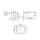 Унитаз подвесной Qtap Tern New Ultra Quiet с сиденьем с сиденьем Soft-Close MATT BLACK QT17332303ASMB SD00052572 фото 2