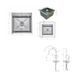 Акционный набор Lidz: мойка H4545 Decor 2,5/0,5 мм + Смеситель Aria для кухни с гибким изливом (k35) Grey SD00057347 фото 2