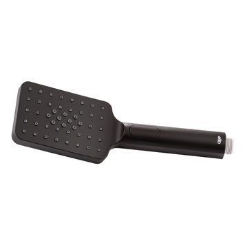 Лейка для ручного душа Qtap Rucni 120х80 мм прямоугольная QTRUCA121N3KBB Black Matt SD00041919 фото