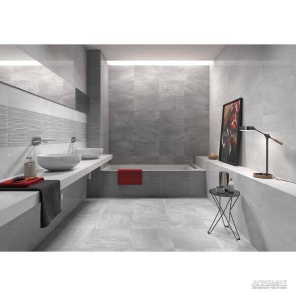 Плитка Geotiles Ut. Fred Gris Rlv 33x55 см 357565 фото