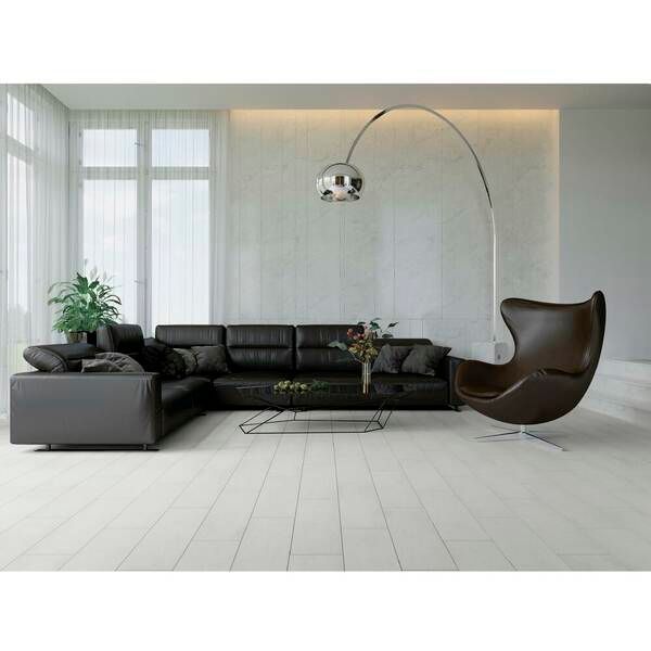 Керамограніт Cersanit Ashenwood White 18,5x59,8 см 557051 фото