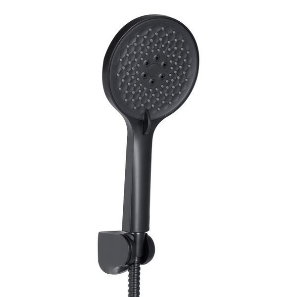 Смеситель для ванны Qtap Taurus (c душевым гарнитуром) QTTAU259BLM45662 Black Matt SD00051786 фото