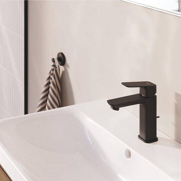 Змішувач для раковини Grohe Cubeo 1017572430 M-розмір, чорний матовий 574084 фото
