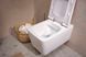ELU PURA Q подвесной унитаз 54*36,6см AquaFall Flush, в комплекте с сиденьем с функцией SoftClose and QuickRelease 100551 фото 2