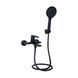 Смеситель для ванны Qtap Taurus (c душевым гарнитуром) QTTAU259BLM45662 Black Matt SD00051786 фото 1