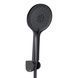 Смеситель для ванны Qtap Taurus (c душевым гарнитуром) QTTAU259BLM45662 Black Matt SD00051786 фото 4