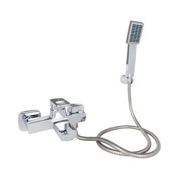 Смеситель для ванны Lidz Wawel 006 (c душевым гарнитуром) (k35) LDWAW006CRM45388 Chrome SD00051512 фото