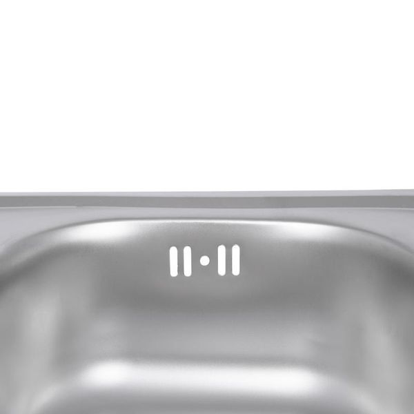 Кухонная мойка Brinex 3838 0,6 мм Satin (BRIN3835SAT06) SD00054081 фото