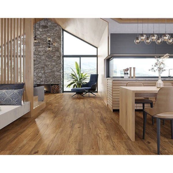 Керамограніт Opoczno Pl+ Passion Oak Beige 22,1x89 см 577604 фото