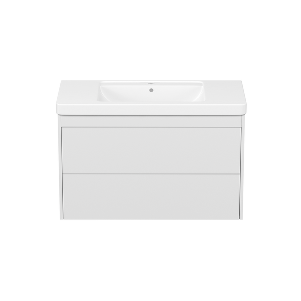 Комплект меблів: тумба + умивальник VILLEROY&BOCH VERITY DESIGN, 100см, білий матовий 103097 фото
