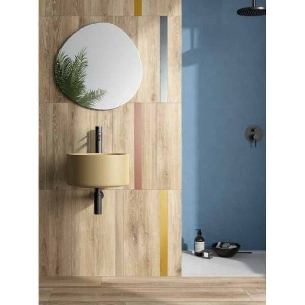 Керамогранит Abk 0005051 Eco Chic Avana Ret 20x170 см 471693 фото