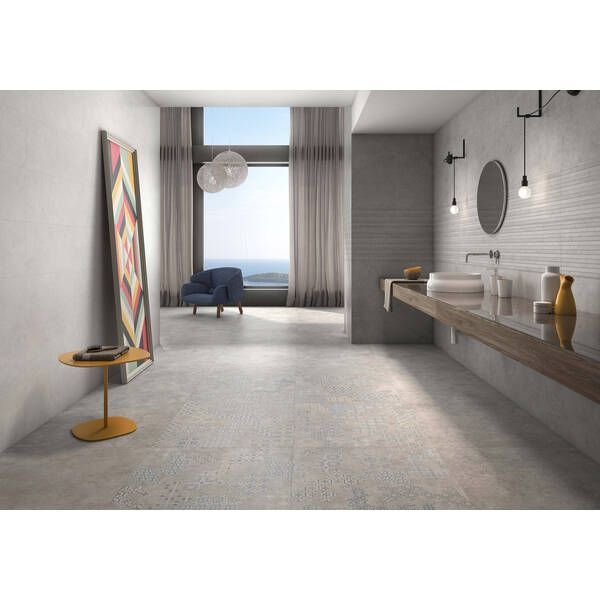 Плитка Geotiles Ut. Lander Gris Rlv 30x90 см 557392 фото
