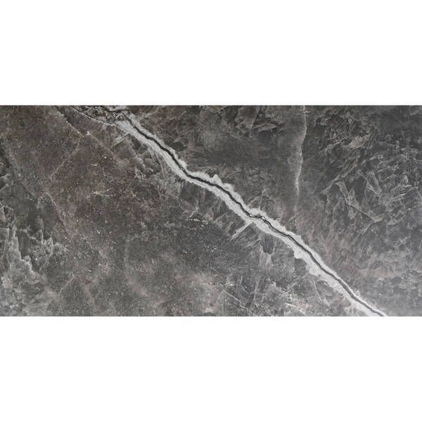 Керамограніт Baldocer Electra Black Natural Rect 60x120 см 583666 фото