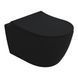 CANTE Rimless унітаз підвісний 51*35,5*33 см, сидіння Duroplast Slim slow-closing, de la noche 82734 фото 1