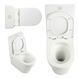 Унитаз напольный Qtap Virgo Ultra Quiet безободковый с сиденьем Soft-Close WHITE QT18226092AW SD00052581 фото 2