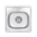 Кухонная мойка Brinex 3838 0,6 мм Satin (BRIN3835SAT06) SD00054081 фото 1