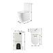 Унитаз напольный Qtap Virgo Ultra Quiet безободковый с сиденьем Soft-Close WHITE QT18226092AW SD00052581 фото 7