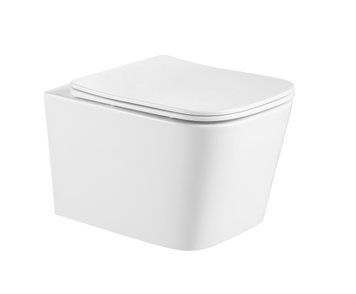 KUBIK унітаз підвісний (48,5*34*36,5 см, twist, сидіння duroplast) 95914 фото