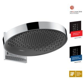 Rainfinity Верхний душ 360 1jet с настенным соединителем 68455 фото