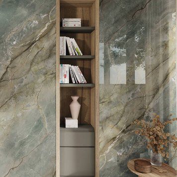 Керамогранит APE Brazil Green Pol Rect 120x280 см 603586 фото