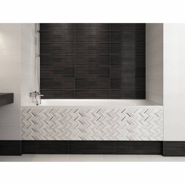 Плитка Cersanit Odri White 20x60 см 399257 фото