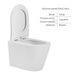 Унітаз підвісний Qtap Scorpio безободковий Ultra Quiet з сидінням Soft-close QT14332380AW SD00050898 фото 2