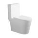 Унітаз-моноблок підлоговий Qtap Kolibri Ultra Quiet безобідковий з сидінням Soft-close WHITE QT10226380W SD00052624 фото 1