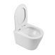 Унітаз підвісний Qtap Scorpio безободковий Ultra Quiet з сидінням Soft-close QT14332380AW SD00050898 фото 5