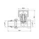 Клапан термостатический SD Forte 1/2" с антипротечкой для радиатора прямой SF239W15 SD00021145 фото 2