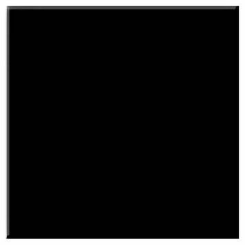 Вставка декоративная Vives Monocolor Taco Negro 6,7x6,7 см 171058 фото