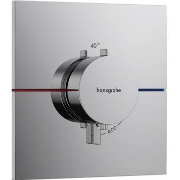 15574000 HG ShowerSelect Comfort E ShowerSelect Comfort E Зовнішня частина термостату, хром (1 сорт) 539566 фото