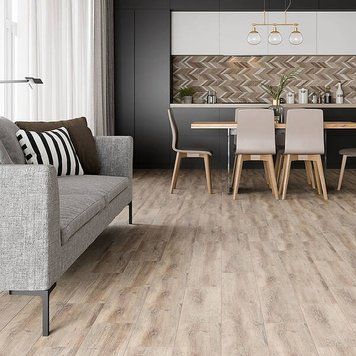 Керамограніт Cersanit Frenchwood Brown 18,5x59,8 см 558008 фото