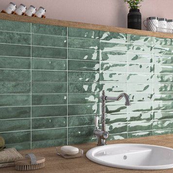 Плитка Ceramica Deseo Ec.Pool Green 31,6х60 см 535919 фото
