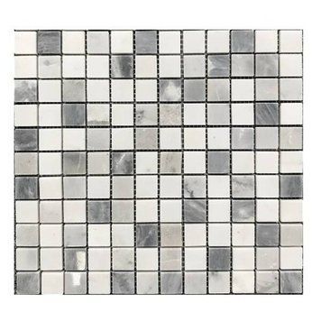 Мозаїка Mozaico De Lux K-Mos CBGS023 Light Beige Natural Stone Mosaic 30х30 см 438991 фото