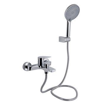 Смеситель для ванны Qtap Stenava New (c душевым гарнитуром) QTSTE259CRM45537 Chrome SD00051661 фото