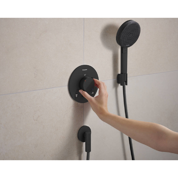 FIXFIT FINE S шланговое соединение, черный матовый 100506 фото