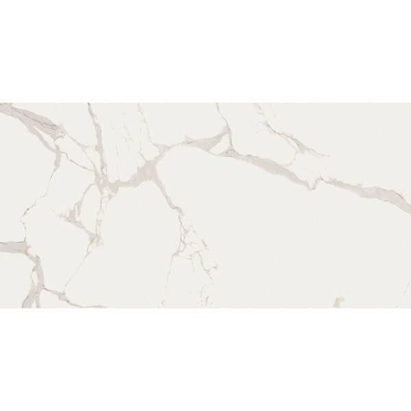 Керамограніт Megagres Statuario Rect Parlak Nano 120x240 см 469575 фото
